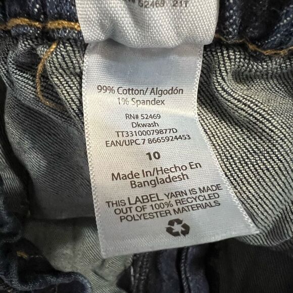 Time and Tru High Waisted Denim Paper Bag Waist Jeans with Denim Belt Size 10 - Picture 8 of 9